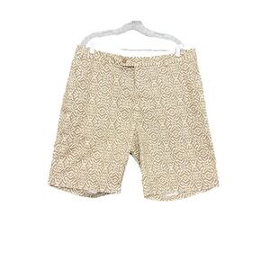 J. McLaughlin‎ Shorts Mens 38 Oliver Chino Stretch Golf Ikat Beach 10" Inseam